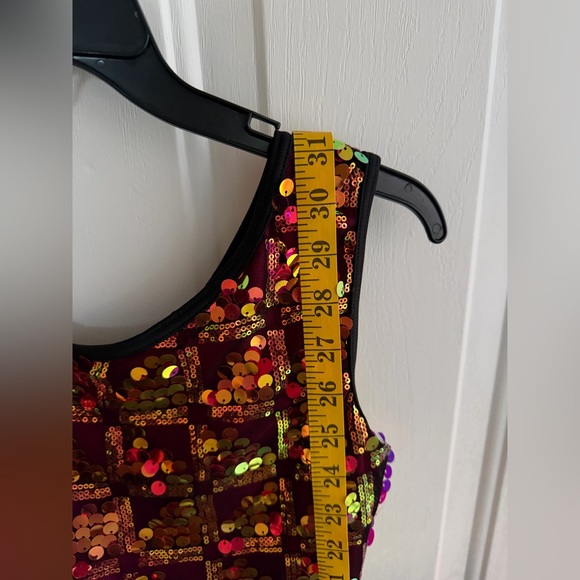 WEISSMAN Dance Costume, Women’s Dress Sequin Skater, SIZE Adult Medium - Picture 11 of 12